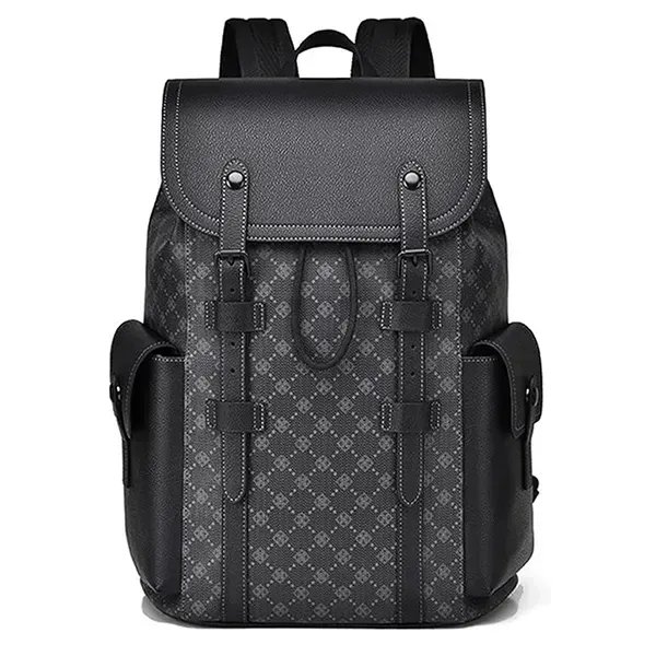 Чорний міський рюкзак-портфель Justpack Oxford для ноутбука та роботи