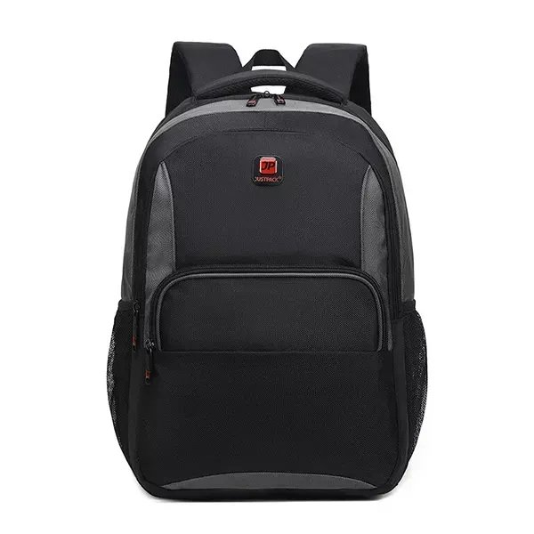 Сучасний міський сірий рюкзак Justpack для ділових поїздок та комфортного повсякденного використання