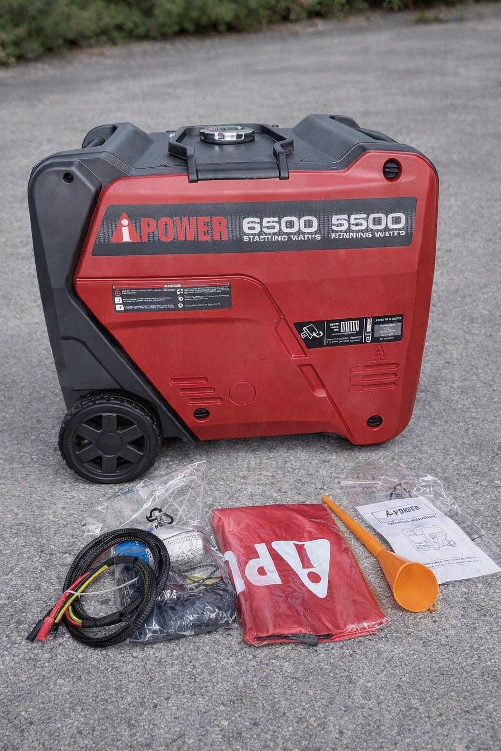 Інверторний бензиновий генератор iPower SM6500Di (5.5 кВт / 6.5 кВт, електростартер, пульт ДК, чиста синусоїда): Висока потужність для всього будинку!