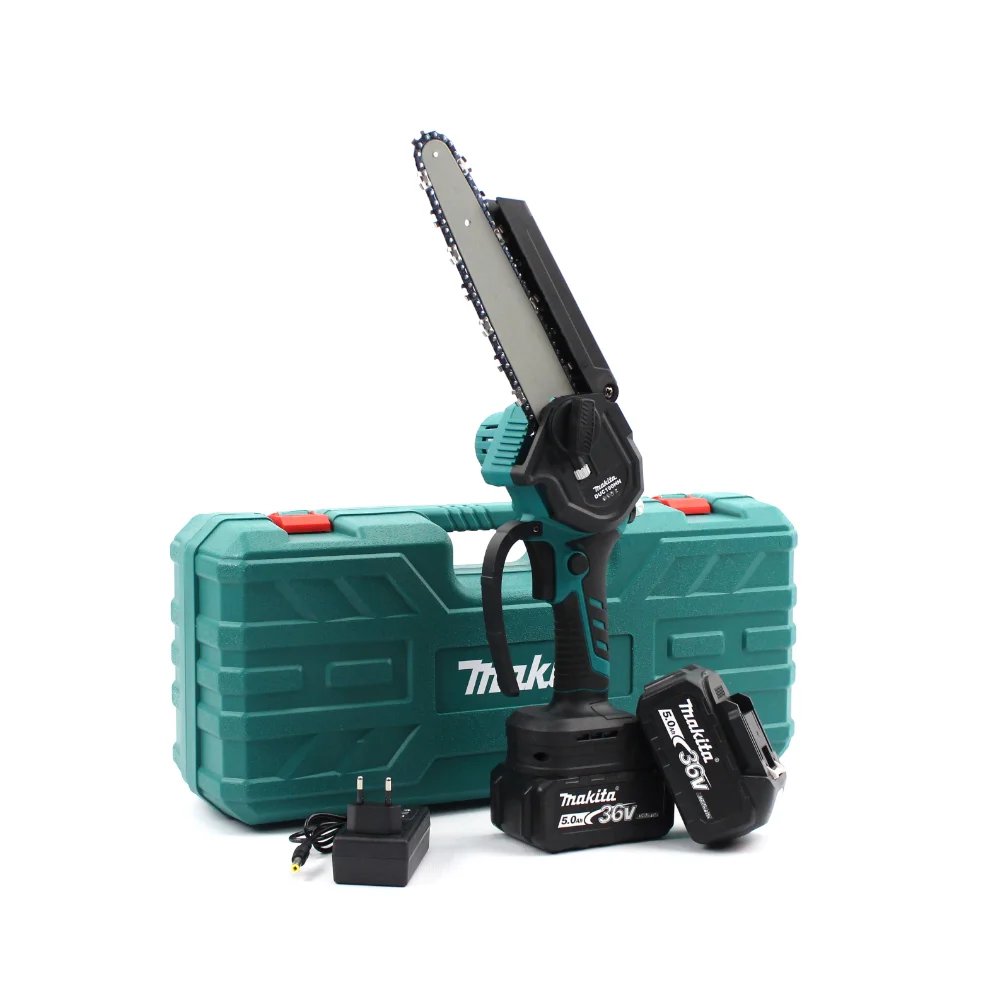 Акумуляторна міні-пила Makita DUC190HN (36V, 5.0 А·год, шина 20 см, підкачка мастила): Продуктивність та зручність!