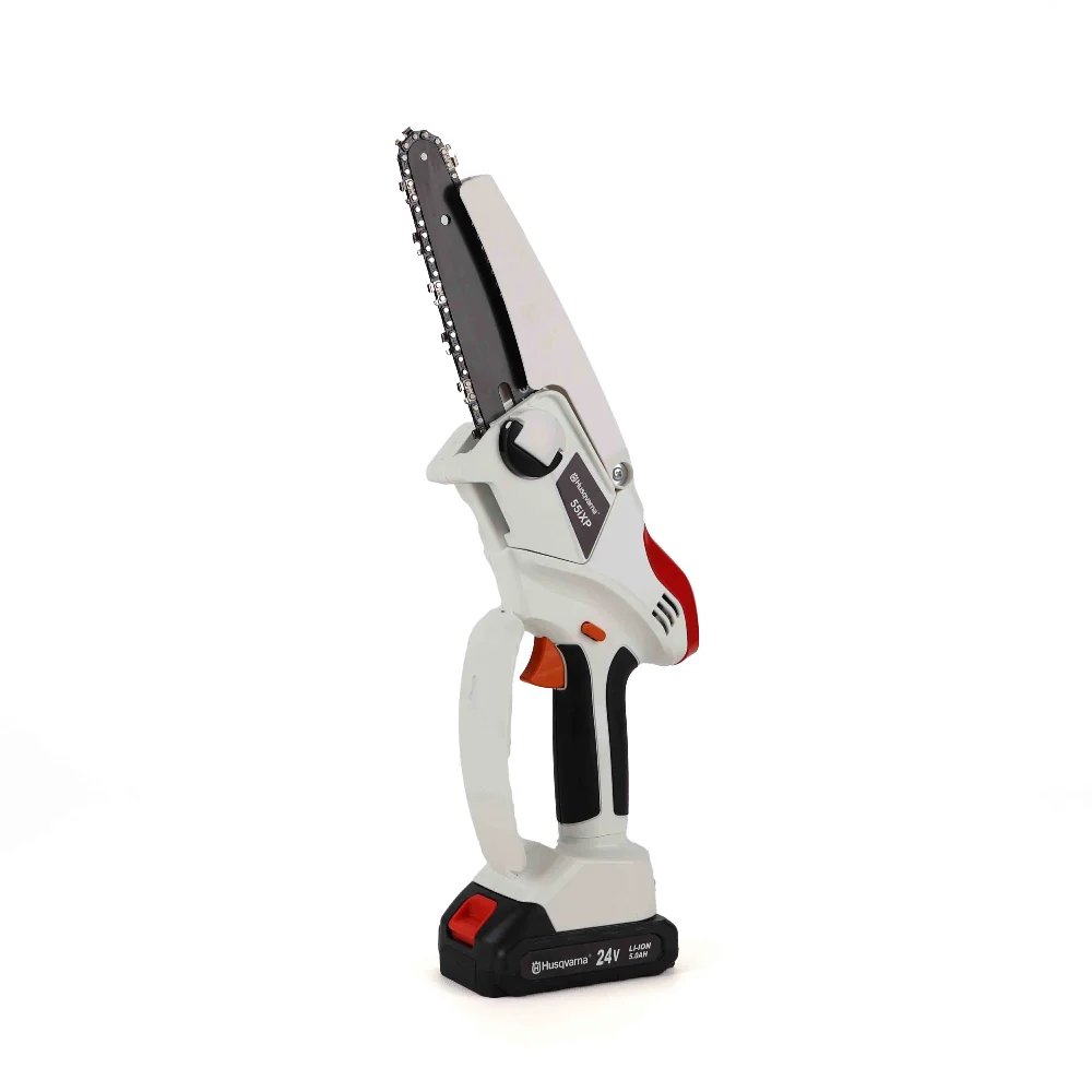 Акумуляторна міні-пила Husqvarna 55iXP (24V, 5.0 А·год, шина 15 см, безщітковий двигун, автозмащення): Професійна продуктивність у компактному корпусі!