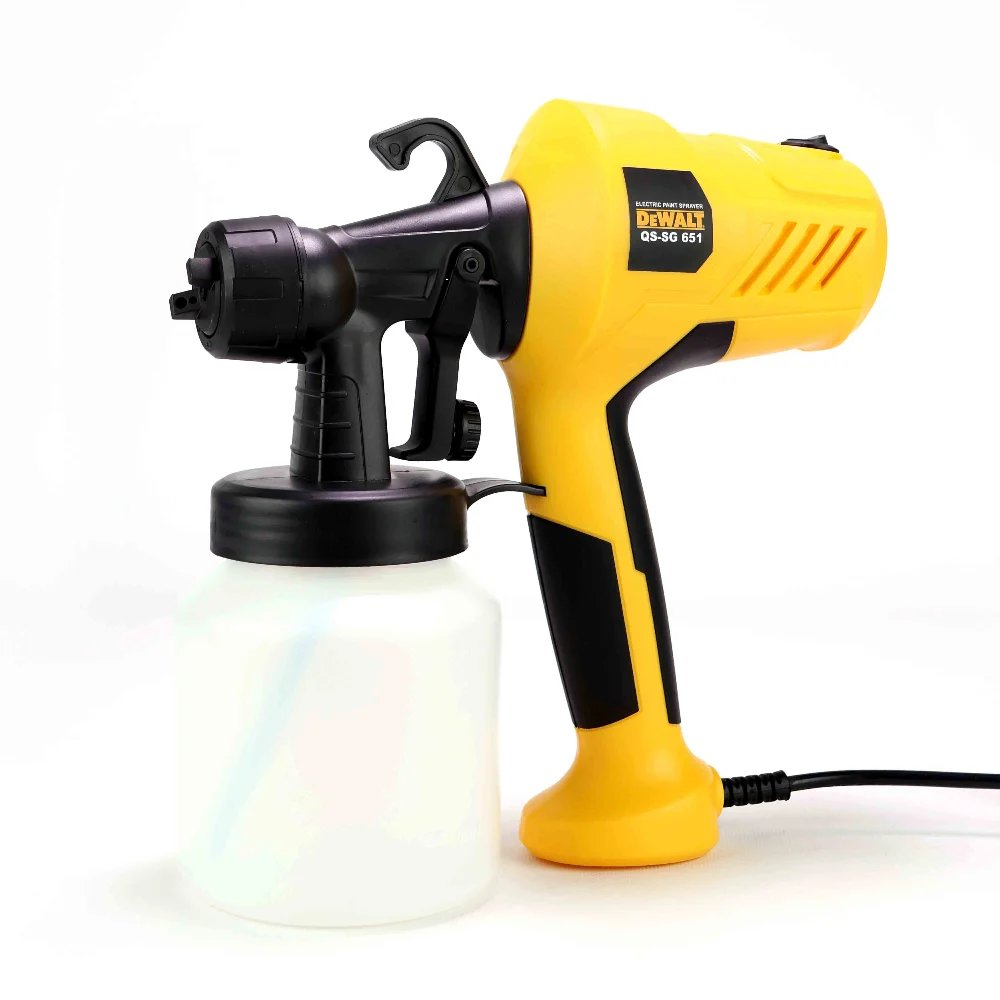 Мережевий фарбопульт DeWalt QS-SG 651 (350 Вт): Рівномірне розпилення та професійні результати фарбування!