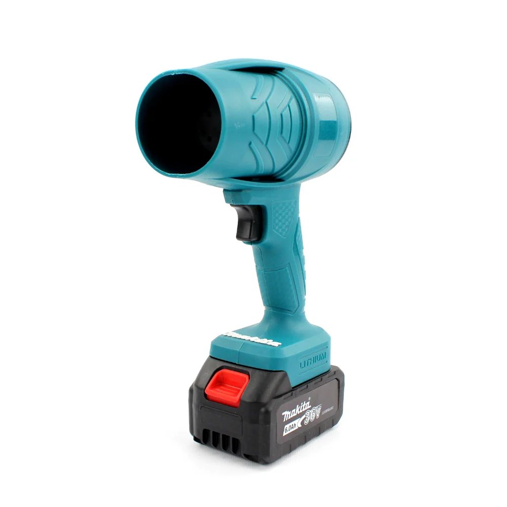 Акумуляторна повітродувка Makita (36V, 6.0 А·год, 2 АКБ в комплекті): Максимальна потужність та автономність для прибирання!