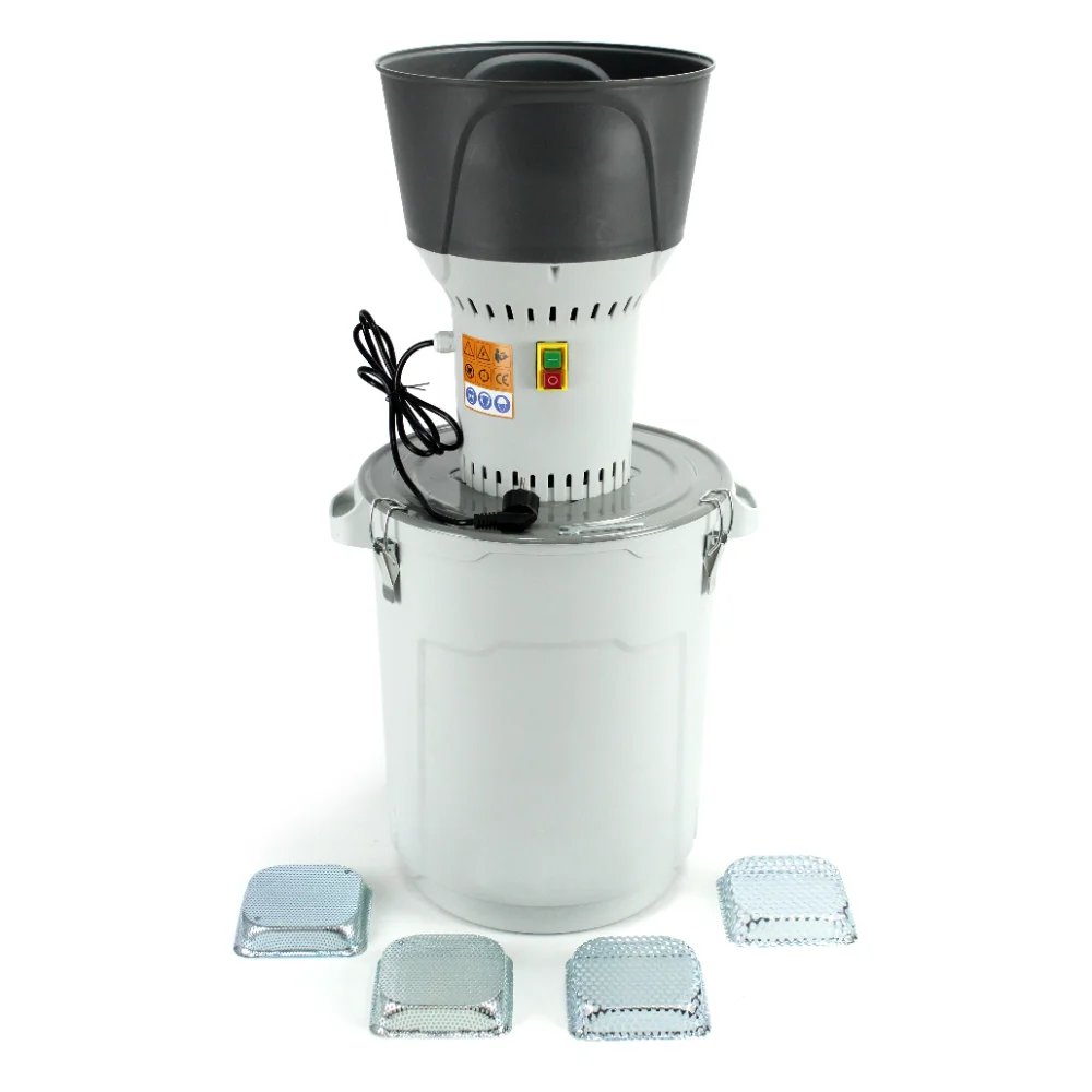 Зернодробарка Фермер КРВ-3400/50L (1.3 кВт, 400 кг/год, 50 л): Збільшений бункер та висока продуктивність для вашого господарства!