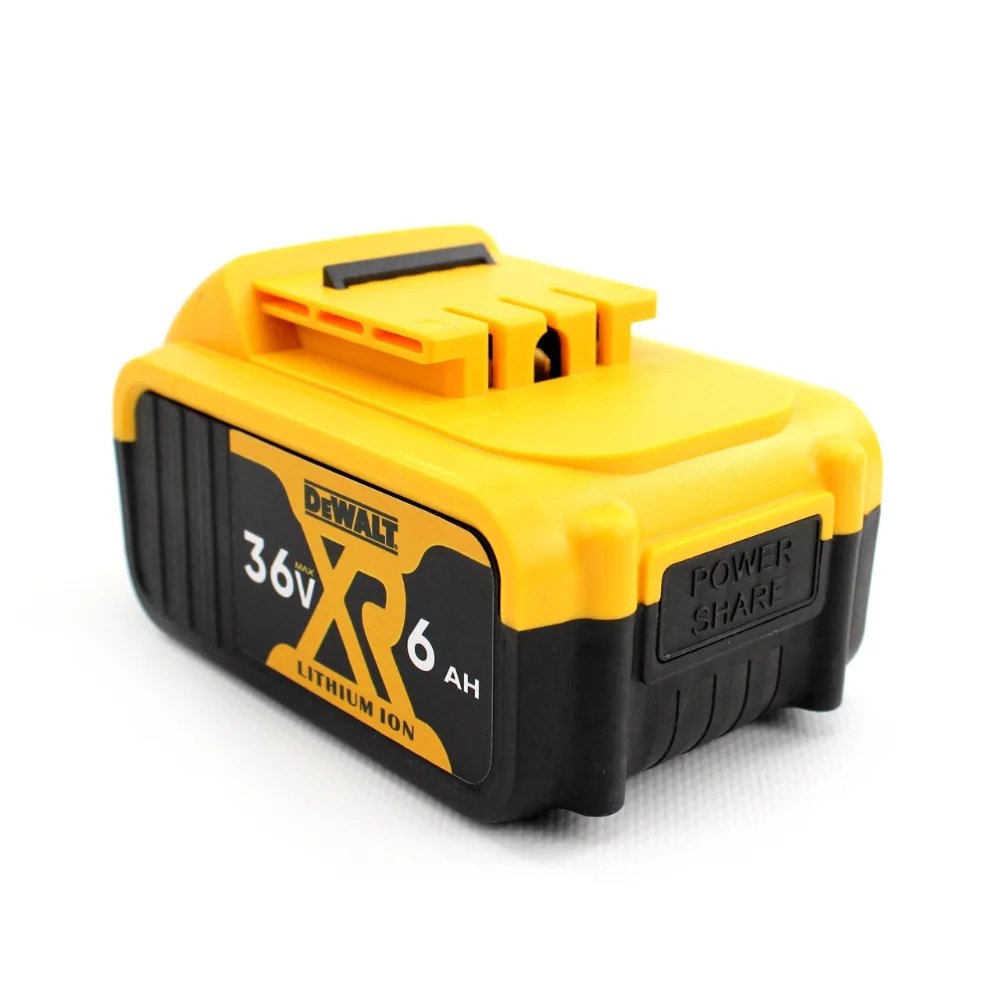 Акумулятор DeWalt (36V, 6Ah) під базу (без індикації): Потужне та довговічне джерело живлення для електроінструменту!