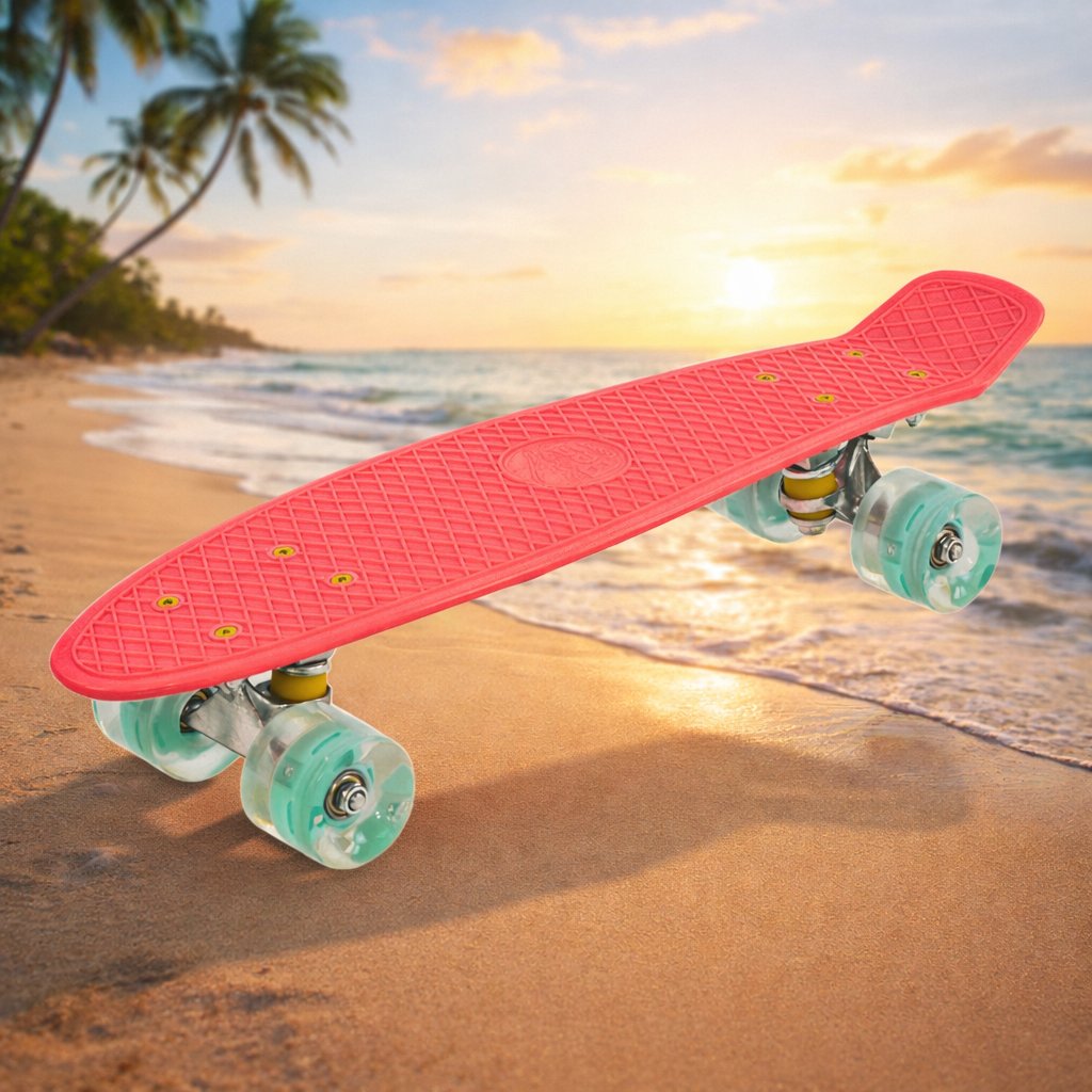 Скейт Пенні Борд (Penny Board): Ідеальний міський круїзер для яскравих поїздок,Рожевий