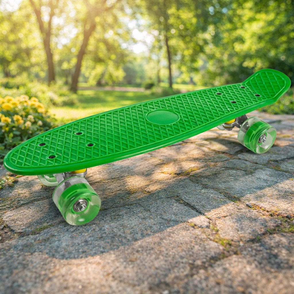 Скейт Пенні Борд (Penny Board): Ідеальний міський круїзер для яскравих поїздок,Зелений