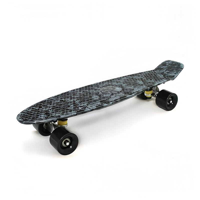 Скейт Пенні Борд Fish Skateboards TLS-401G: Професійна витривалість у класичному форматі,Абстракція